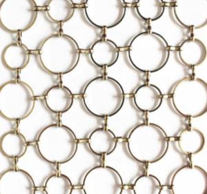 Wholesale Electroplated Metal Ring Mesh Rust Resistant 2mm Wire Diameter For Track Fix from china suppliers