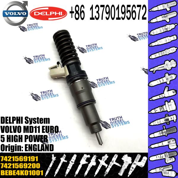 Common Rail Diesel Fuel Injector 21569191 For VOL FH12, FH13 Engine Nozzle