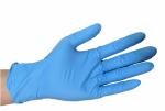 FDA 510K Disposable Medical Nitrile Gloves , Disposable Nitrile Gloves Powder