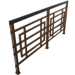 Wholesale Galvanized Steel Handrail Balustrade In Position Bridge Railings / Handrails For Top Style from china suppliers