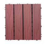 Patio Hardwood Deck Tiles Waterproof Wood Floor Tiles Low Maintenance