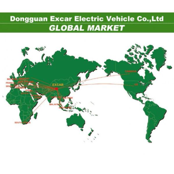 EcoGolf Shuttle Bus 8 Passenger With 72V Lithium Ion Battery For Leisure Tours