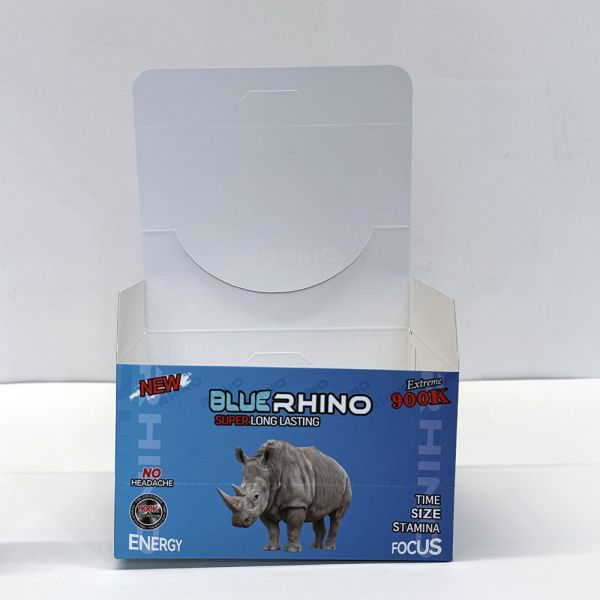 Male Enhancement Pills Rhino 69 Packaging Paper Box With Customized Function