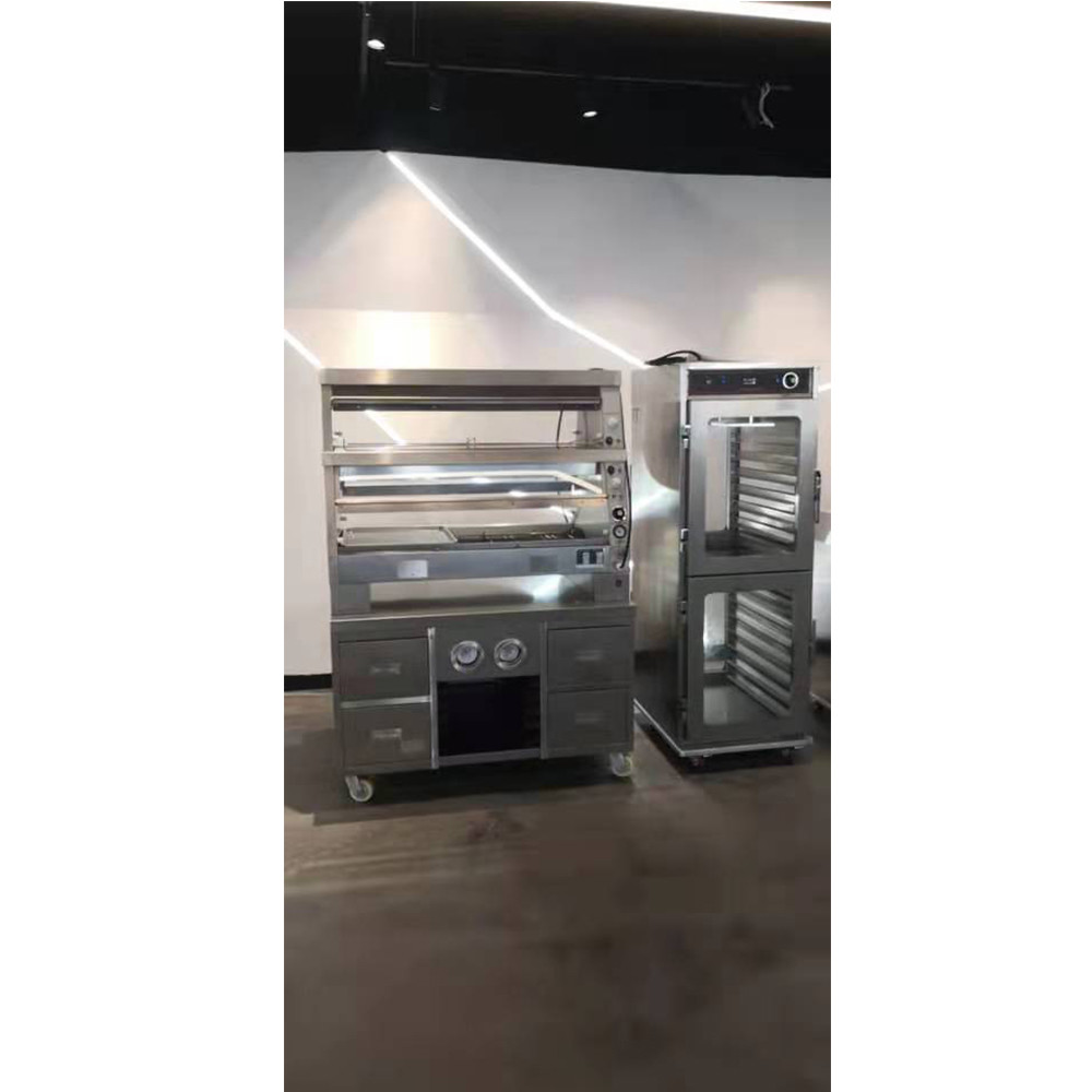 220V Electric Warming Showcase 304SUS Material