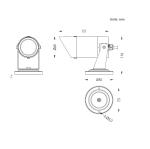 Exterior LED Spotlight 9-14W for Architectural&Landscape Lighting