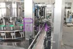 PET / Tin Can Carbonated Drink Filling Machine , Full Automatic Filling Capping