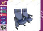 Telescopic Chair XJ-6802 Push Back Mechanism Auditorium Theater Seating Chairs