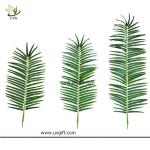UVG make small fake palm tree leaves in plastic fronds for indoor home