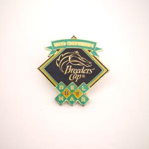 Wholesale Gold Finish Soft Enamel Epoxy Domed Breeders Cup Horse Race Champion Lapel Pin from china suppliers