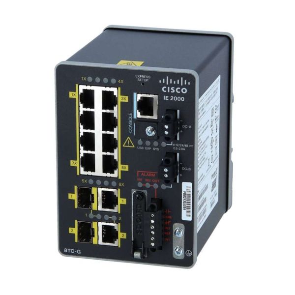 IE-2000-8TC-GB IE-2000-8TC-G-B - Industrial Ethernet 2000 Series IE 8 10/100 2 T/SFP Base