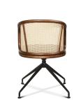 Mid Back PU Rattan Office Chairs