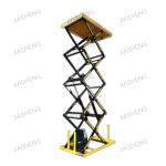 Stationary Electric Hydraulic Scissor Lift Tables Max Height 4140mm 400kg