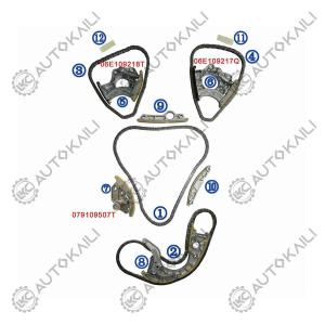 Wholesale Timing Chain Kit For AUDI A8L CEUA/CEUE 4.0TFSI 10-13 from china suppliers