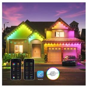 Wholesale Exterior Holiday Rgbw 24V LED Eave Lights Outdoor Waterproof Pixel Point Light from china suppliers