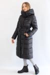 FODARLLOY Ladies Warm Hooded Cotton-Padded Clothes Slim Long Down Winter Jackets