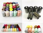 Raw white 50S/3 Poly Poly Core Spun Sewing Thread For Leather Products
