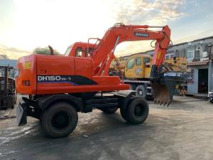 Wholesale 150 210 Doosan Wheel Excavator Second Hand from china suppliers