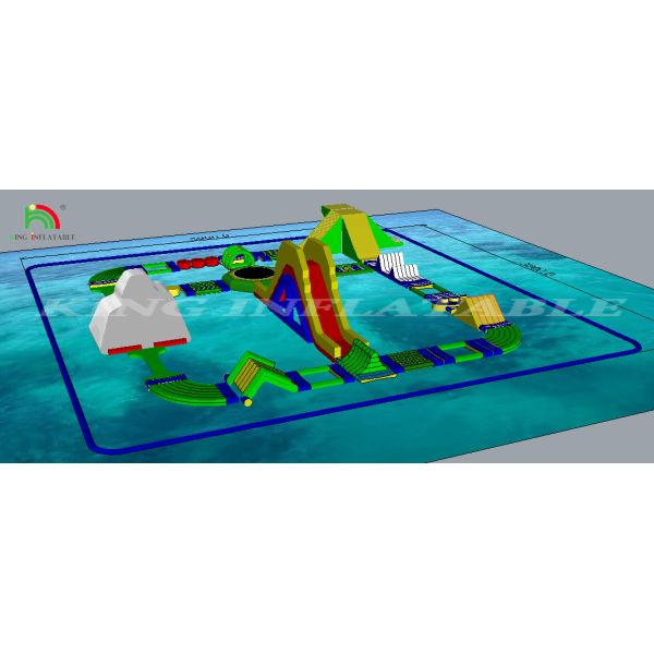 Sea Floating Inflatable Water Play Park Games Equipment