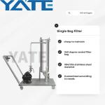 Industrial Movable Filter Housing Chemical Filter Housing Liquid Filter For Milk