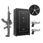 Solid Steel Heavy Duty Fireproof Safe Box Protect Firearms 645kg