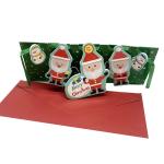 Customized Christmas Decoration Musical Cards on/off Button Accepted OEM Service