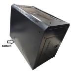 Steel Network Server Cabinet With 4 Post Structure And Integrated Cable