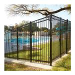75x75mm Post Size Iron Fence Panels for Garden and Villa Corrosion-Resistant