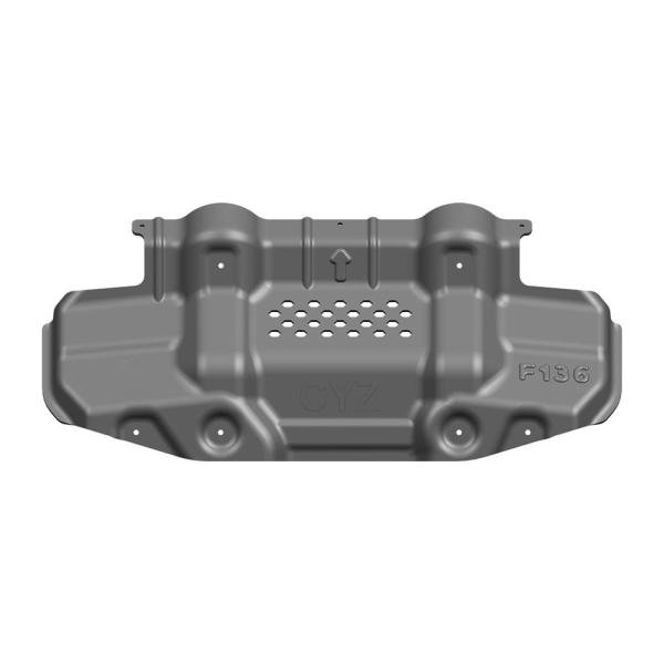 Black Magnalium Alloy Car Body Parts Radiator Skid Plate for Toyota Fortuner