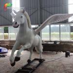 CE Weather Proof Simulation Realistic Animatronic Animals Pegasus Fun Park