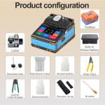 6 Motor 8S Fast Welding Optical Fiber Fusion Splicer For Construction