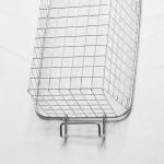 Various Styles Houseware Stainless Mesh Basket 5-10cm Or Customized Mesh Size