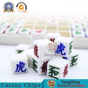 Wholesale 1.01kg Casino Table Accessories Mini Style Dragon Tiger Poker Cards Games Result from china suppliers