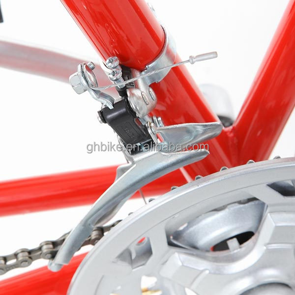 Double V Brake 20" Hi-Ten Steel Frame Folding Bicycle Chinese with Shimano 7 Speeds