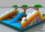 Various Color PVC Material Inflatable Castle For Many Water Parks