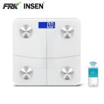 6mm Tempered Glass Platform Bathroom Scales Smart Bluetooth Body Analyser Scale