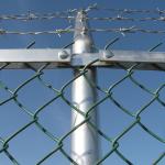 Minimalist Design Style Hot Dipped Galvanized Chain Link Fence