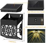 Outdoor Waterproof Solar Garden Light Decoration Solar Wall Lamp For Park Patio