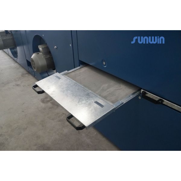 185KW Textile Dyeing Fabric Finishing Tenter Frame Stenter Machine