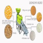DONGYA AGRO 6N100 Vibratory Screen Milling Machine