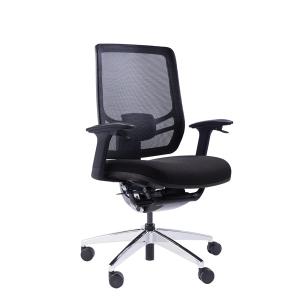 Wholesale BIFMA Ergonomic Chairs Mesh Back Fabric Upholstery Seat Online Swivel Adjustable Office Chair from china suppliers