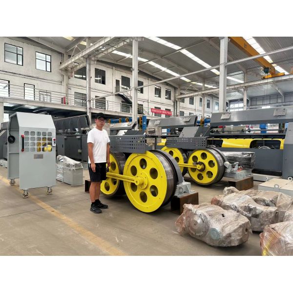 Steel Wires Tubular Strander Machine JGG-630/8F Siemens Motor Driving