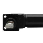 95mm2 Energy Storage Connectors , Black High Voltage DC Connector