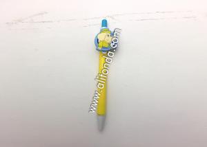 Wholesale For school sports meeting gifts promotional anti-slip ball pen with logo print and cartoon figures wrap from china suppliers