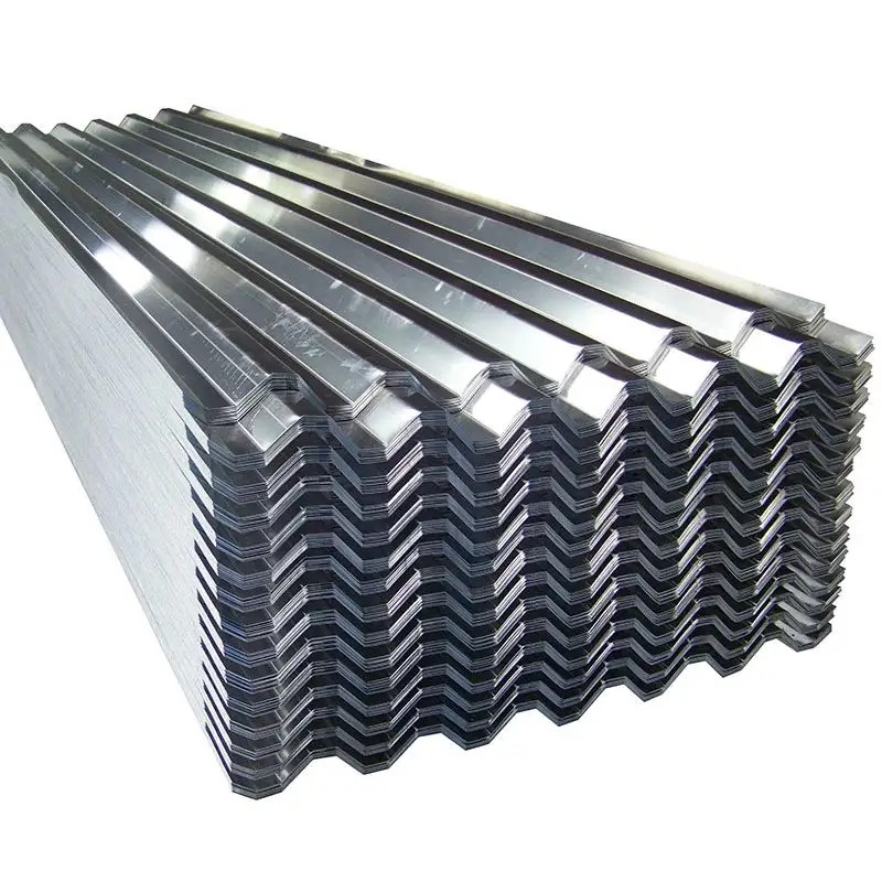 1250mm Light Oil Zinc Coated Roofing Sheet Galvanized Metal Plate