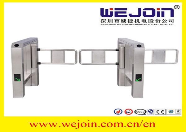 Anti-collision Automatic Turnstile Gates with Stainless Steel Housing and 900mm