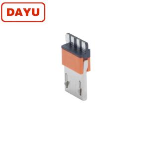 Wholesale Colorful Nickel Plated 4 Pin Micro Connector With Charging Data Fuction from china suppliers