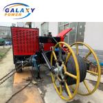 Overhead Line 118kw Puller Tensioner Stringing Equipment 90KN Hydraulic Cable