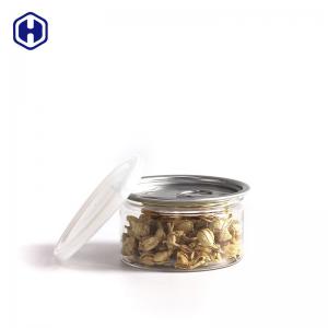 Wholesale 100ml 3.5g Dry Herb Clear Plastic Cans EOE 211# 38mm Height PET Tuna Can from china suppliers