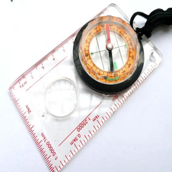 Portable Digital Magnetic Compass for Outdoor Mini Multifunction Camping Customizable