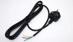 Hot sale BS 3 pin 10A AC Power Cable With Stripped 0.5m-10m OEM power cord